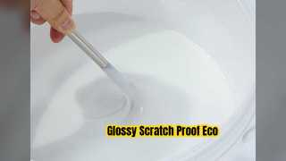 চকচকে স্ক্র্যাচ প্রুফ ওয়াটার বেসড লেপ