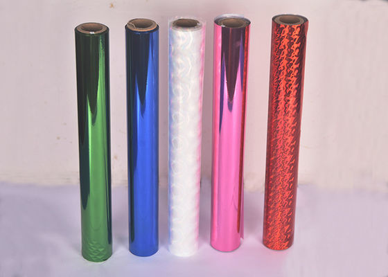 Colorful Pre-Coating Glitter Lamination Film Roll  For Gift Packaging