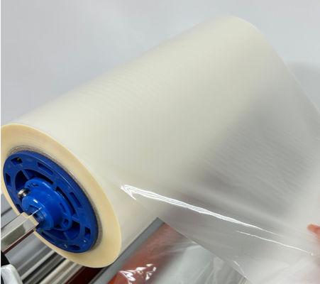 ভালো দাম কাগজের বাক্স প্যাকেজিংয়ের জন্য 33 মিউ ম্যাট পরিবেশ বান্ধব স্ক্রাফ প্রতিরোধী স্থানান্তর ফিল্ম অনলাইন