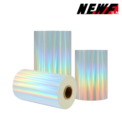 Good price প্যাকেজিং সজ্জা জন্য 21mic Holographic উজ্জ্বল তাপীয় স্তরিত ফিল্ম অনলাইন