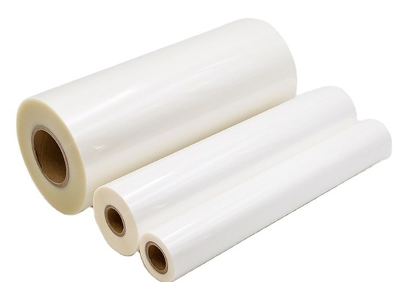 Good price 17μm BOPP ক্লিয়ার হট স্ট্যাম্পিং/স্ক্রিন ল্যামিনেশন ফিল্ম রোলস কাস্টম দৈর্ঘ্য সার্টিফিকেশন SGS অনলাইন