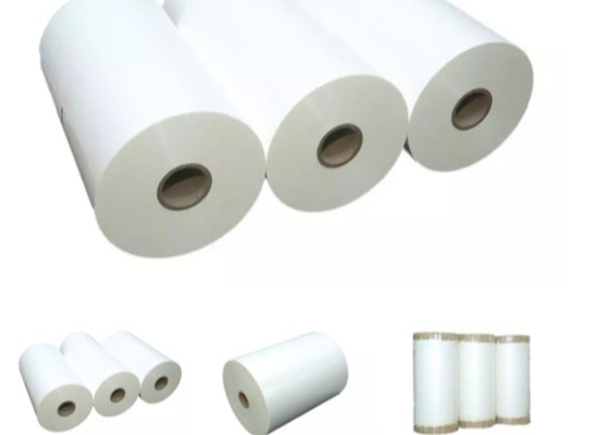 Good price উচ্চ চকচকে থেকে ম্যাট ট্রানজিশন BOPP/PET স্পষ্টতা তাপীয় বন্ডিং ফিল্ম রোল প্রস্থ 500-1920mm প্যাকেজিং জন্য আর্দ্রতা প্রতিরোধী অনলাইন