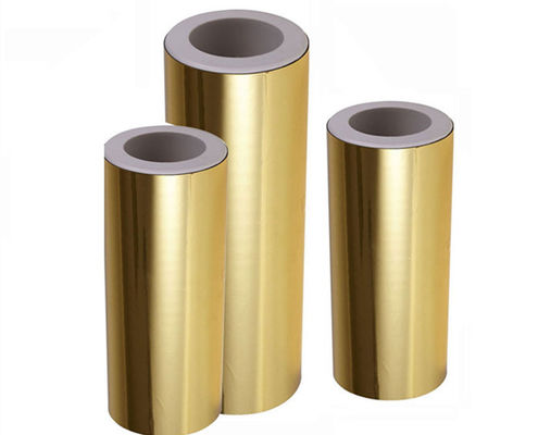 Good price গরম লেমিনেশনের জন্য 25mic মেটালিক গ্লস ল্যামিনেশন ফিল্ম রোল প্যাকেজ কসমেটিক্স বক্স প্যাকেজিং অনলাইন