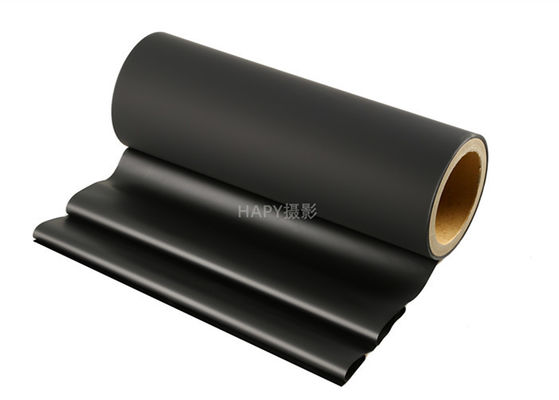 Good price কালো রঙ সাটিন টচ মত ম্যাট থার্মাল ল্যামিনেশন ফিল্ম টেক্সচারযুক্ত বিলাসবহুল প্যাকেজিং জন্য অনলাইন