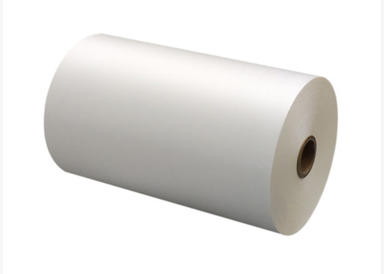 Good price 23μm BOPP থার্মাল ম্যাট লেপ ফিল্ম সহ ইভিএ হট গলিত আঠালো সিস্টেম, পৃষ্ঠ সুরক্ষা অ্যাপ্লিকেশনগুলির জন্য বুদবুদ মুক্ত শুকনো ল্যামিনেশন প্রযুক্তি বৈশিষ্ট্যযুক্ত। অনলাইন