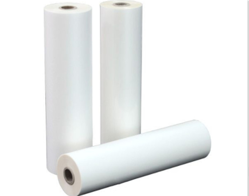 Good price 1195mm প্রস্থ 1 ইঞ্চি কোর 22mic চকচকে মাল্টিপল এক্সট্রুশন পিইটি থার্মাল ল্যামিনেশন ফিল্ম স্ক্রিন প্রিন্টিং জন্য অনলাইন